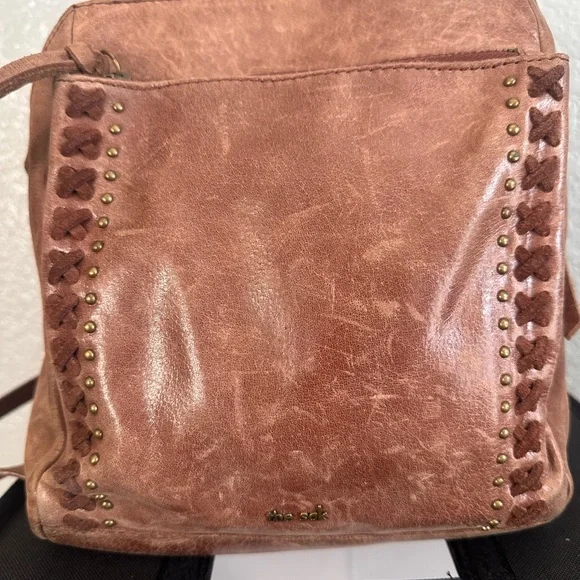 The Sak | Bags | The Sak Brown Leather Backpack With Vintage  display picture 1